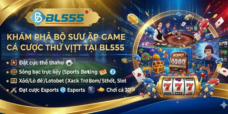 BL555 - Link Trang Chủ Chính Thức 2026 Đăng Ký Nhận 555K Các thể loại game cá cược đang có tại trang web